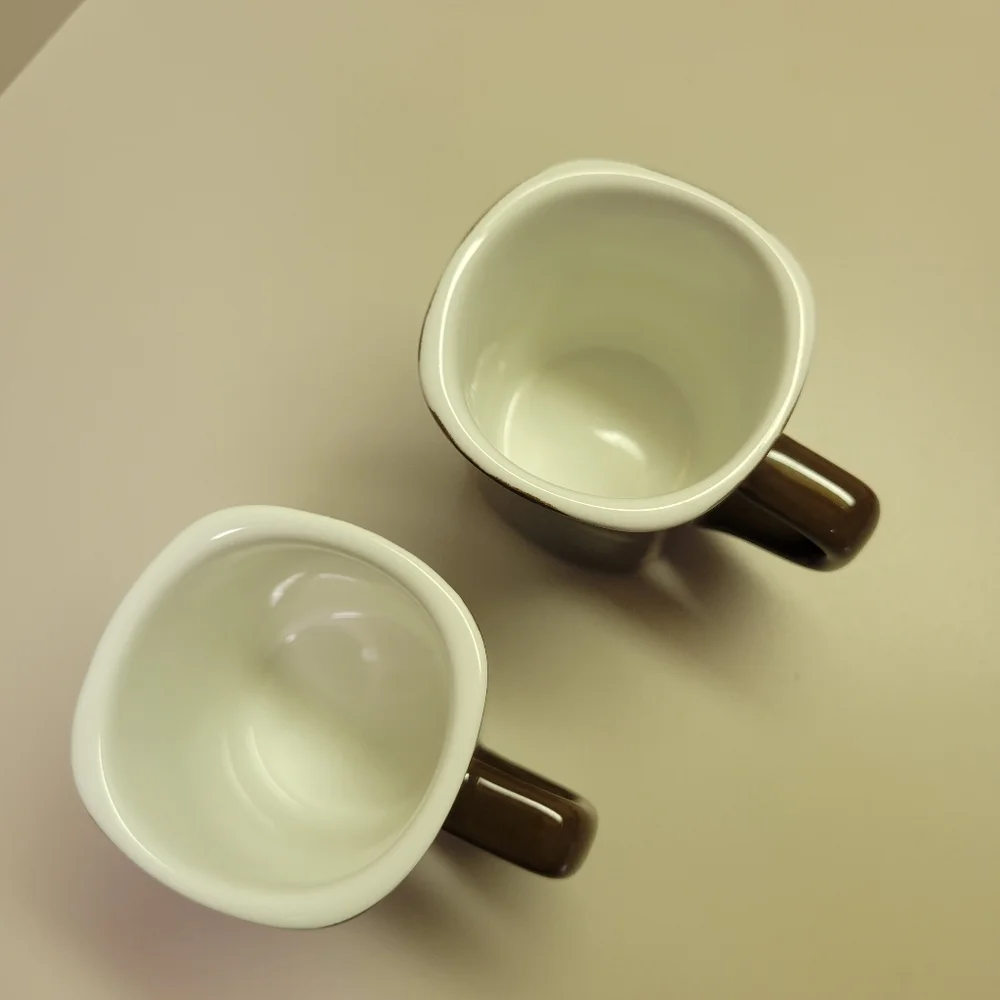 Set of 2 CRATE AND BARREL Espresso Cups